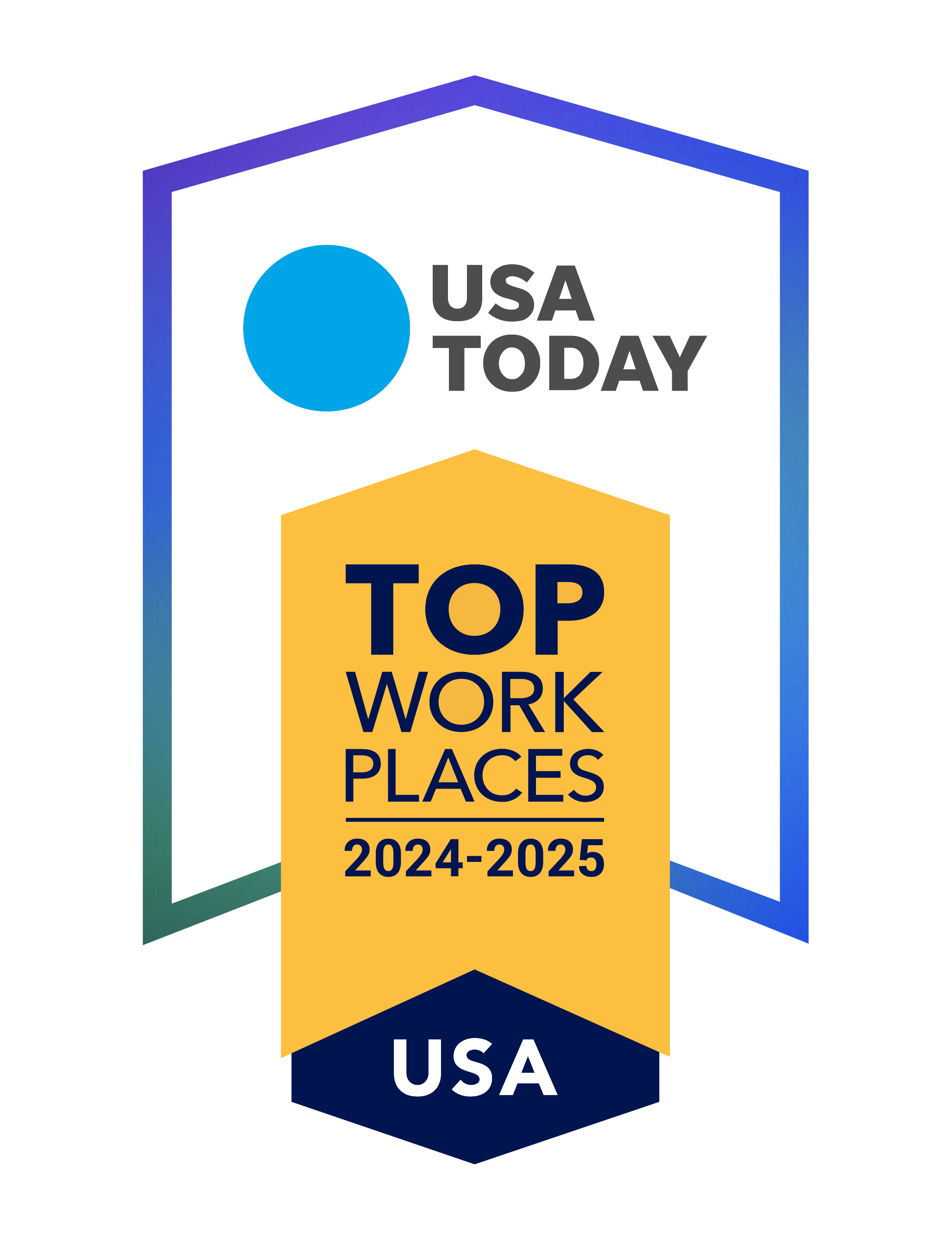 USA Today Top Workplaces 2024 Allsup Award